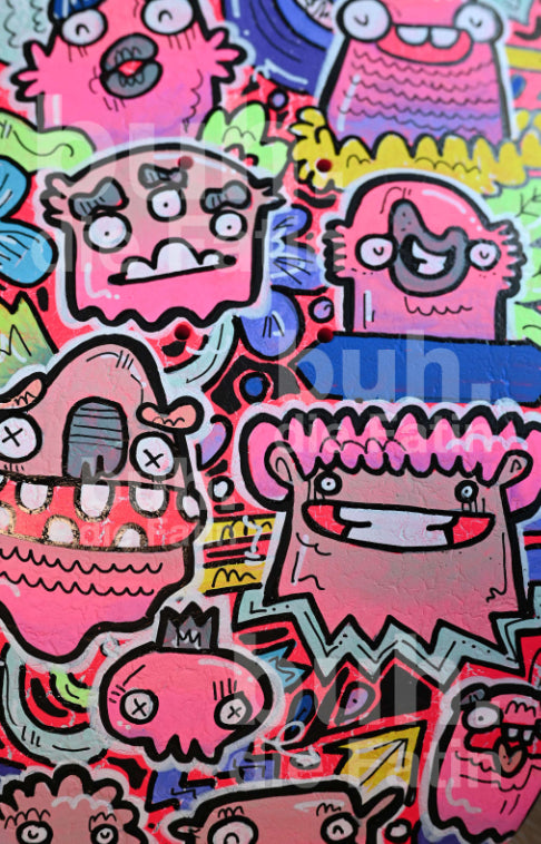 Pinkie - Street Art fürs Wohnzimmer – oder die Halfpipe