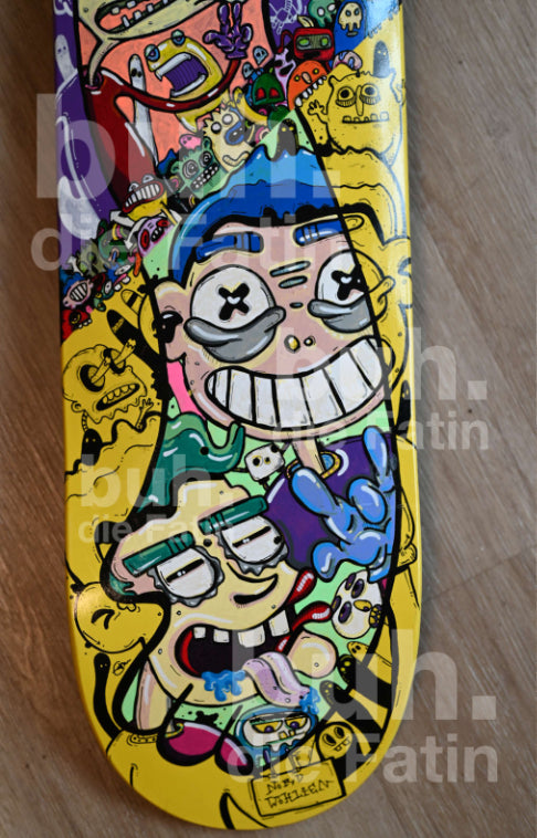 Barefoot Border - Street Art fürs Wohnzimmer – oder die Halfpipe