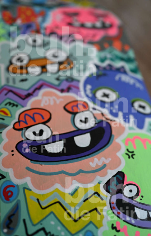 Slushie - Street Art fürs Wohnzimmer – oder die Halfpipe