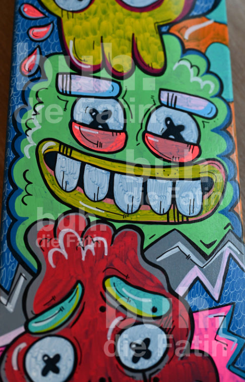 Wacky - Street Art fürs Wohnzimmer – oder die Halfpipe