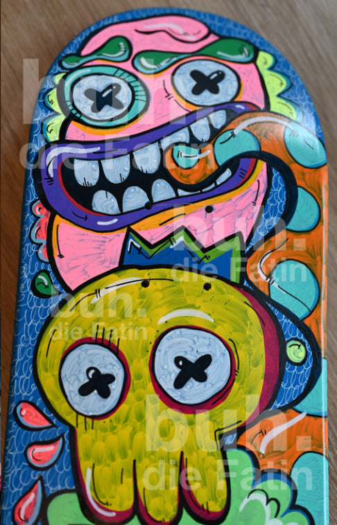 Wacky - Street Art fürs Wohnzimmer – oder die Halfpipe