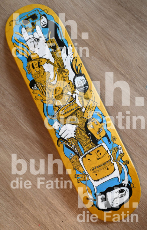 Street Art fürs Wohnzimmer – oder die Halfpipe