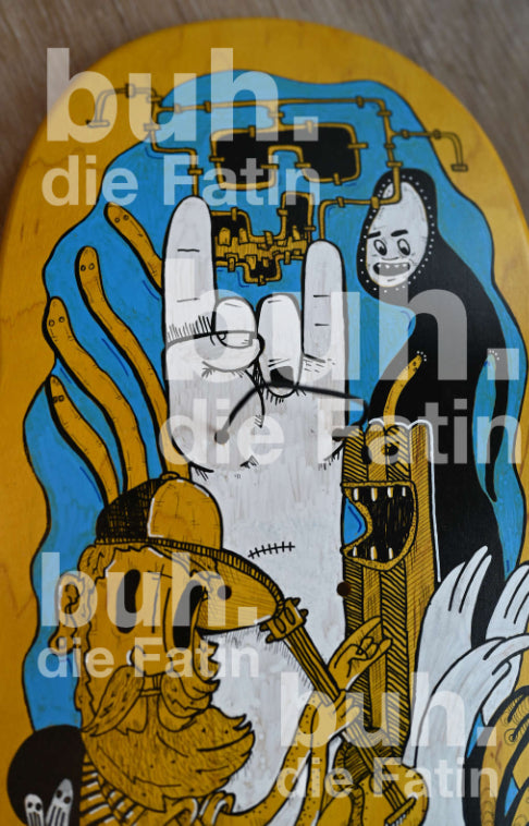 Street Art fürs Wohnzimmer – oder die Halfpipe
