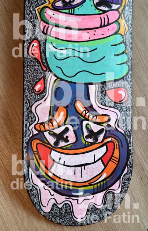 Backdrop Thoughts - Street Art fürs Wohnzimmer – oder die Halfpipe