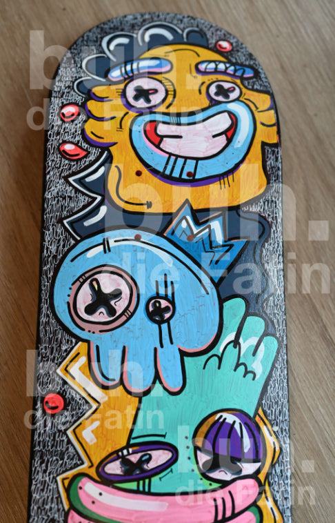Backdrop Thoughts - Street Art fürs Wohnzimmer – oder die Halfpipe