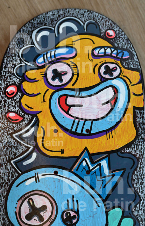 Backdrop Thoughts - Street Art fürs Wohnzimmer – oder die Halfpipe