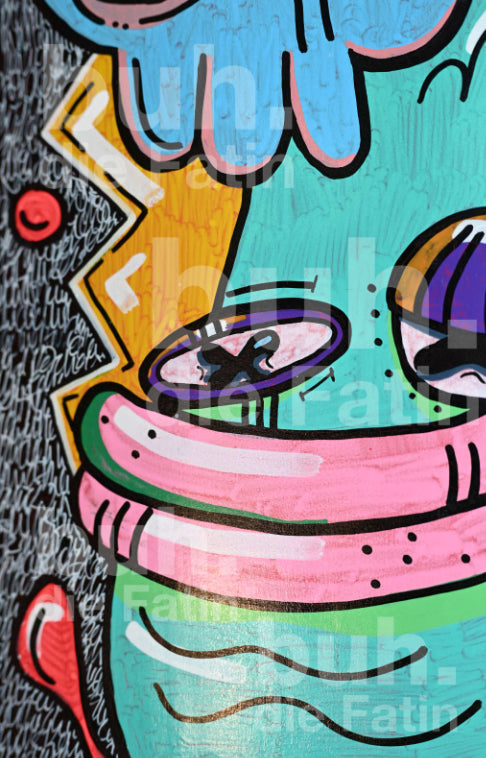 Backdrop Thoughts - Street Art fürs Wohnzimmer – oder die Halfpipe