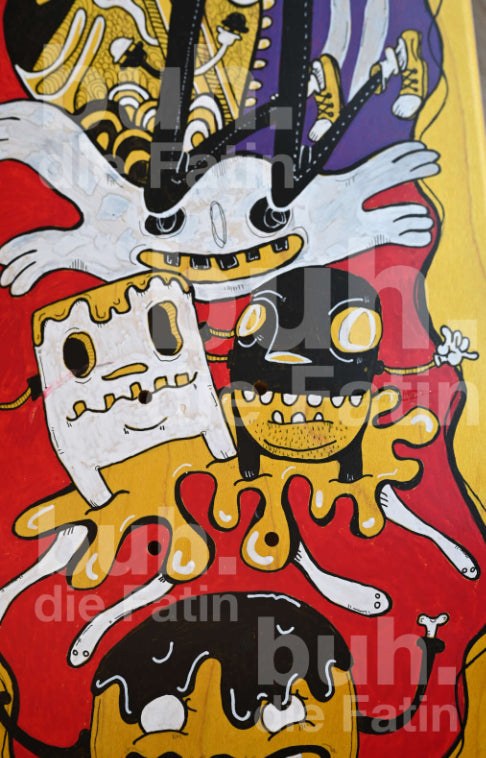 Monkeys Mix-Tape - Street Art fürs Wohnzimmer – oder die Halfpipe