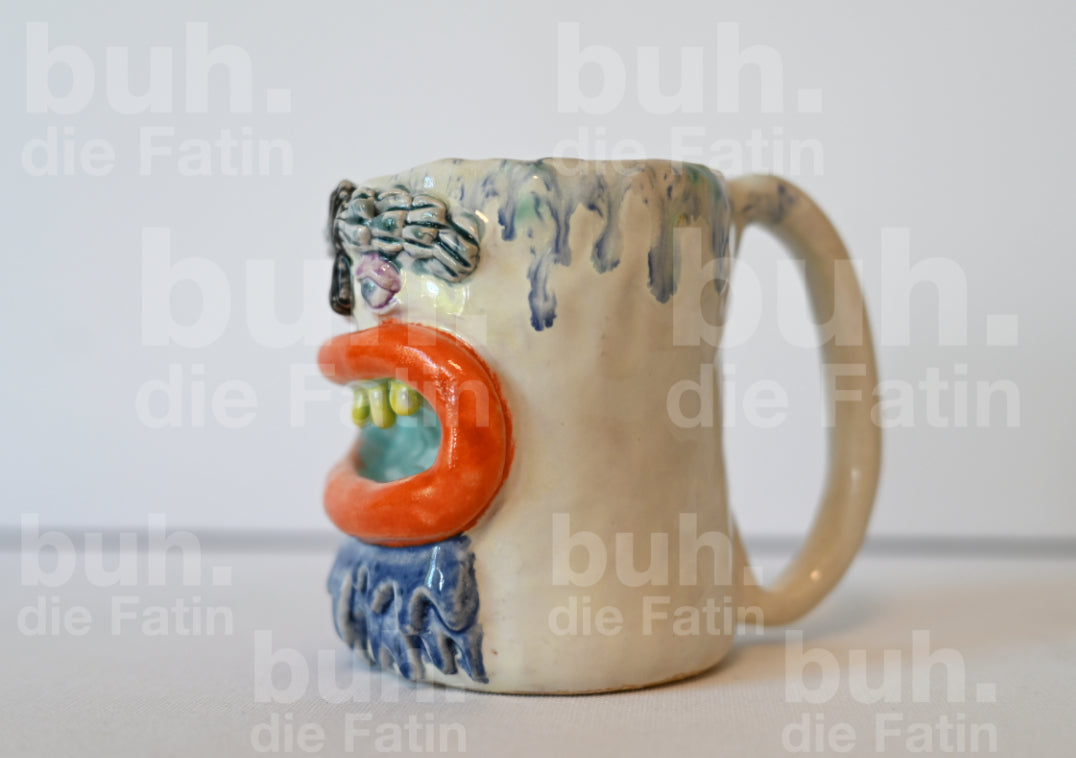 Monstertasse - handgefertigtes Unikat mit Charakter - 350ml