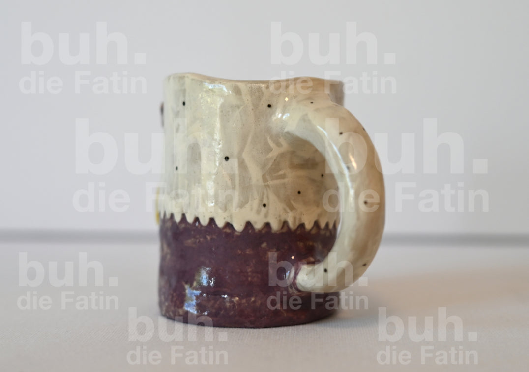 Monstertasse - handgefertigtes Unikat mit Charakter - 180 ml