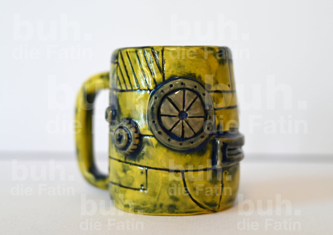Monstertasse - handgefertigtes Unikat mit Charakter - 280 ml