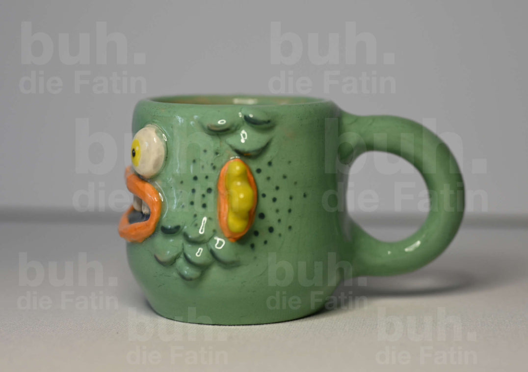 Monstertasse - handgefertigtes Unikat mit Charakter - 220 ml