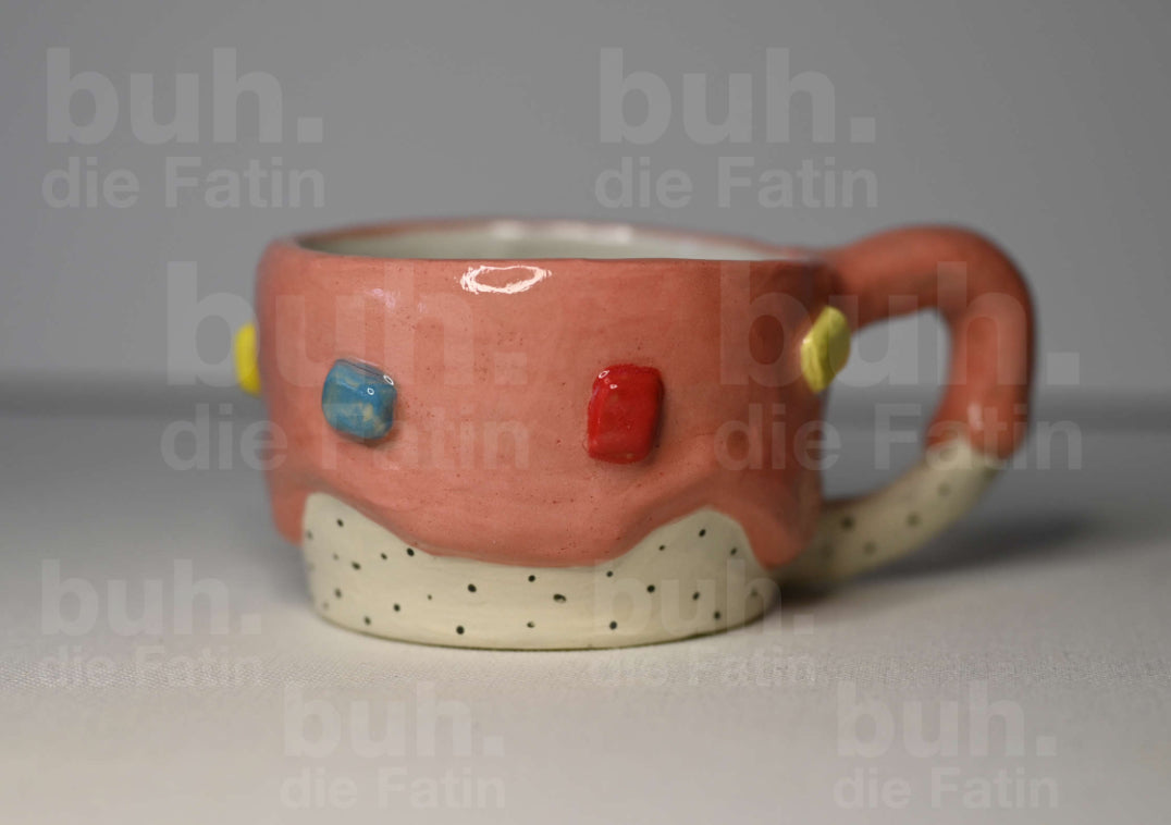 Monstertasse - handgefertigtes Unikat mit Charakter - 160 ml