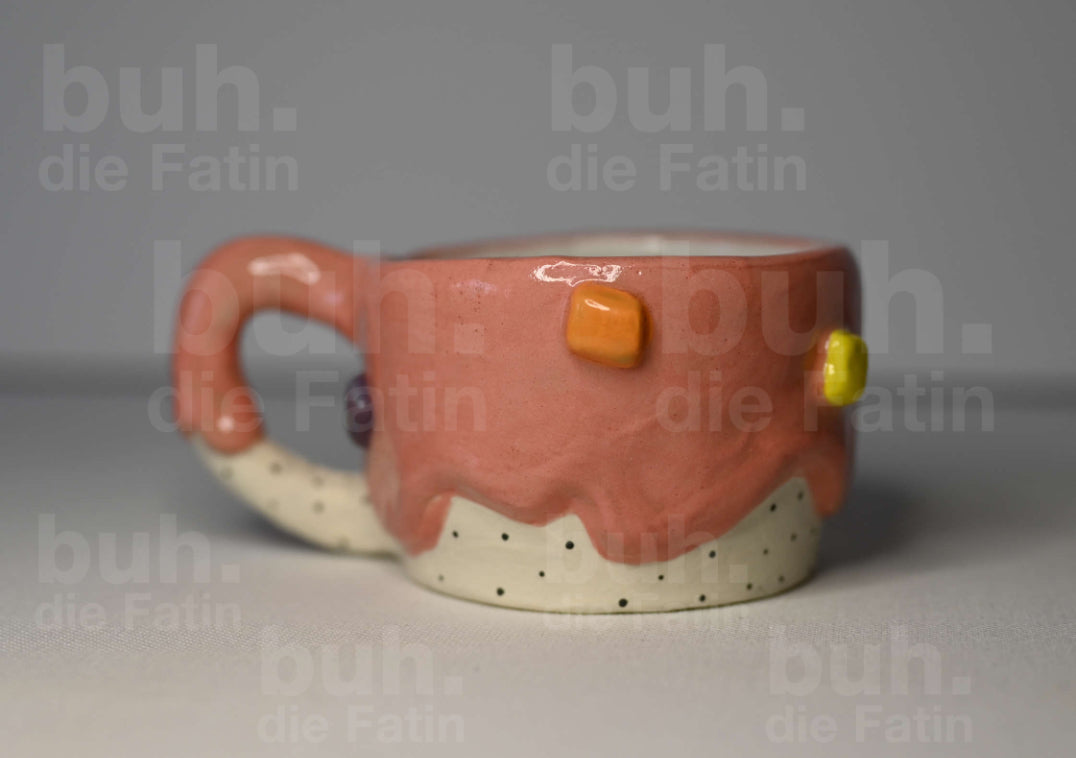 Monstertasse - handgefertigtes Unikat mit Charakter - 160 ml