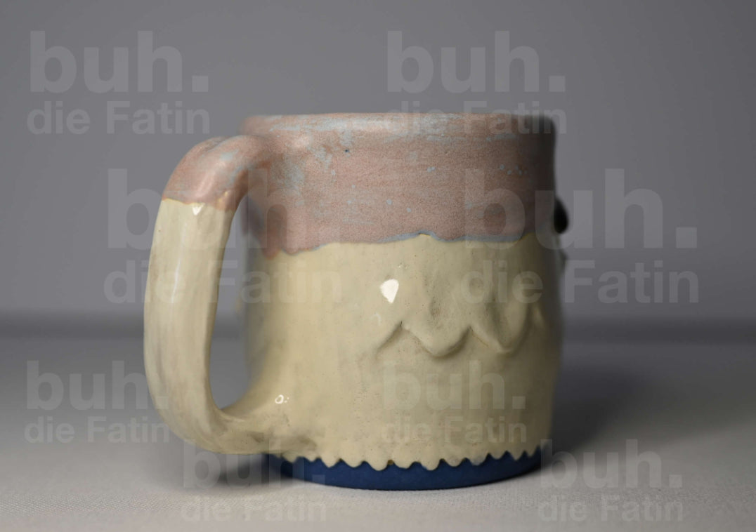 Monstertasse - handgefertigtes Unikat mit Charakter - 350 ml