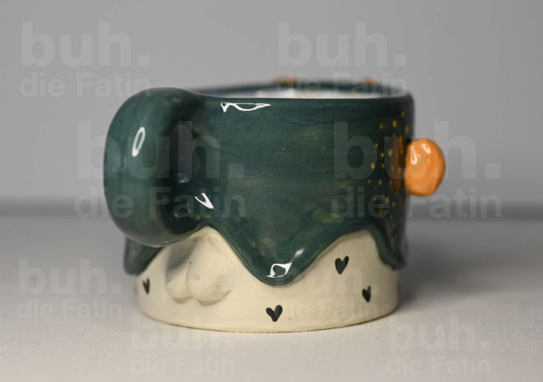 Monstertasse - handgefertigtes Unikat mit Charakter - 200 ml