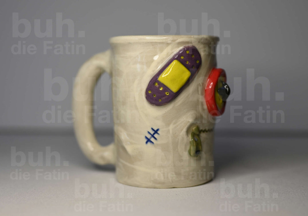 Monstertasse - handgefertigtes Unikat mit Charakter - 250 ml
