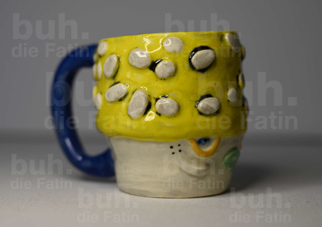 Monstertasse - handgefertigtes Unikat mit Charakter - 140 ml