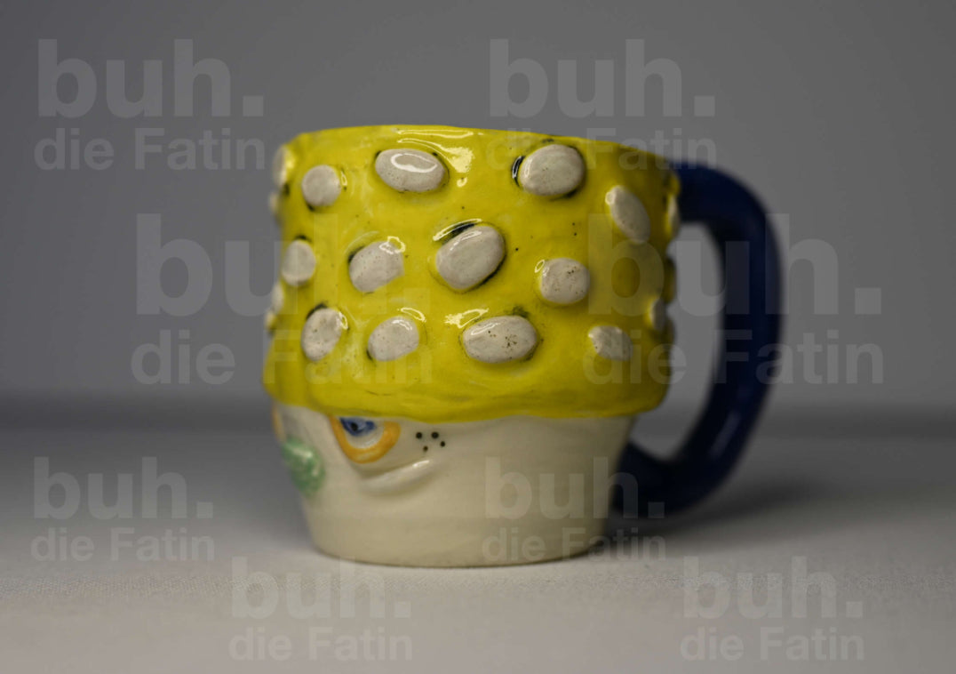 Monstertasse - handgefertigtes Unikat mit Charakter - 140 ml