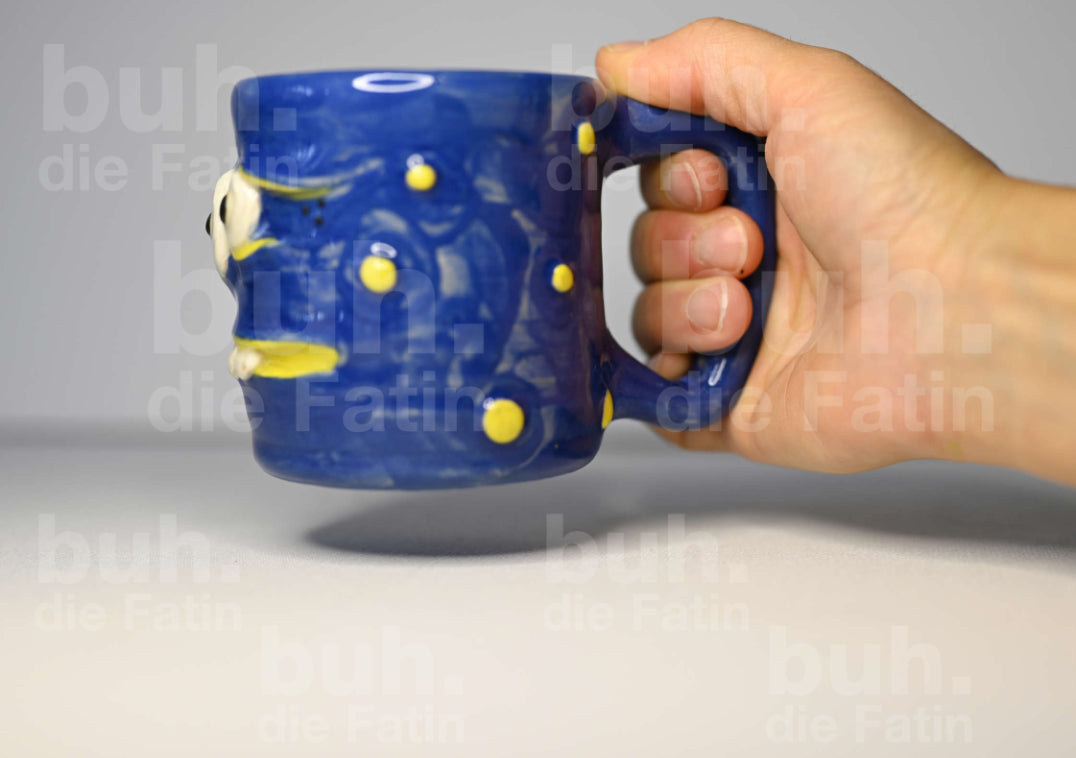 Monstertasse - handgefertigtes Unikat mit Charakter - 200 ml