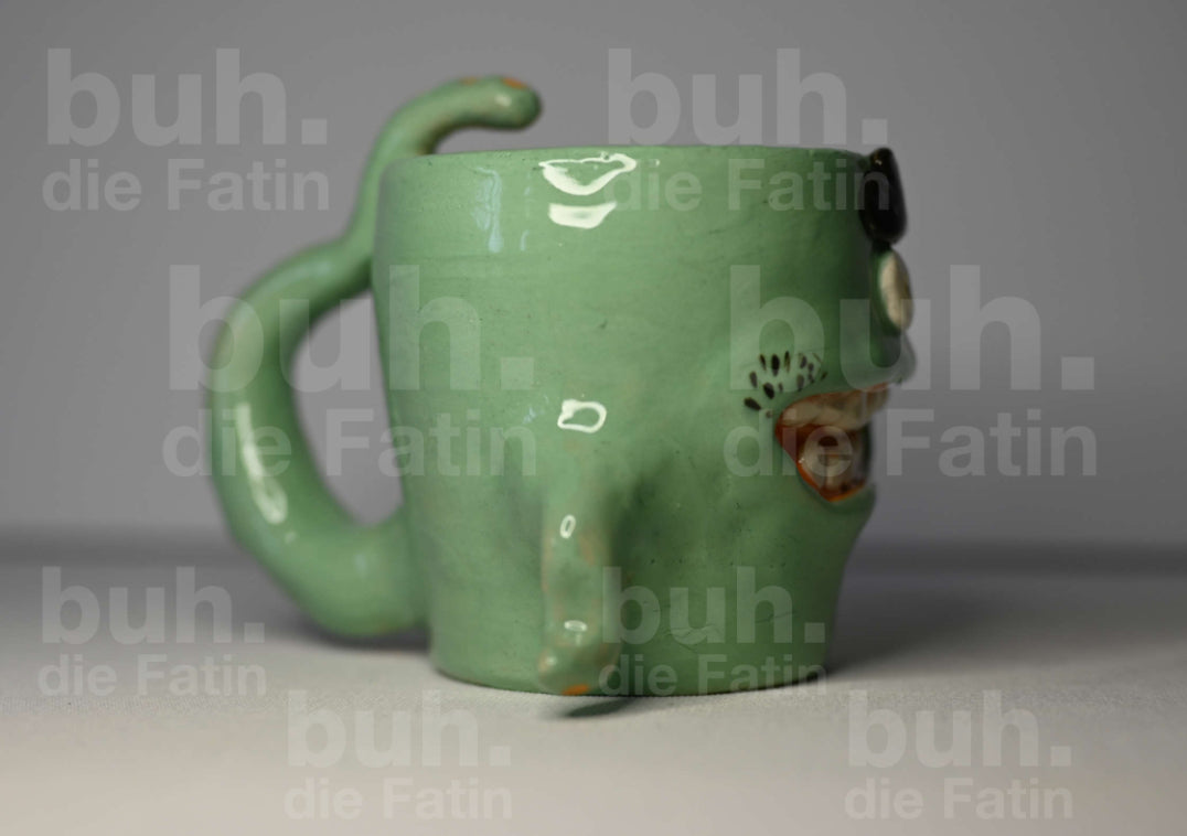 Monstertasse - handgefertigtes Unikat mit Charakter - 250 ml