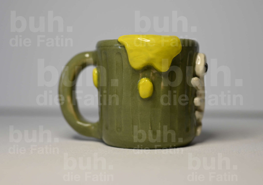Monstertasse - handgefertigtes Unikat mit Charakter - 140 ml