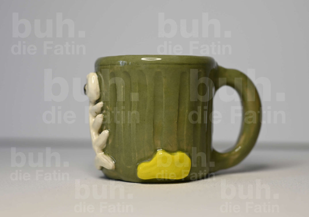 Monstertasse - handgefertigtes Unikat mit Charakter - 140 ml