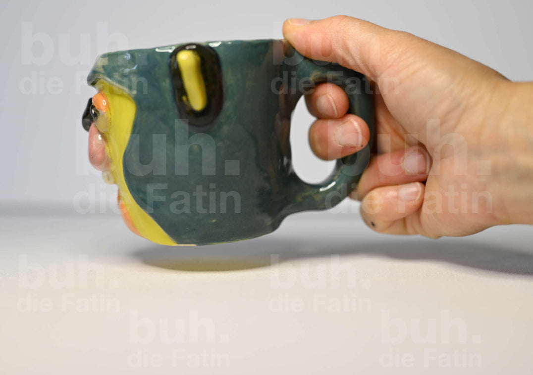 Monstertasse - handgefertigtes Unikat mit Charakter - 200 ml
