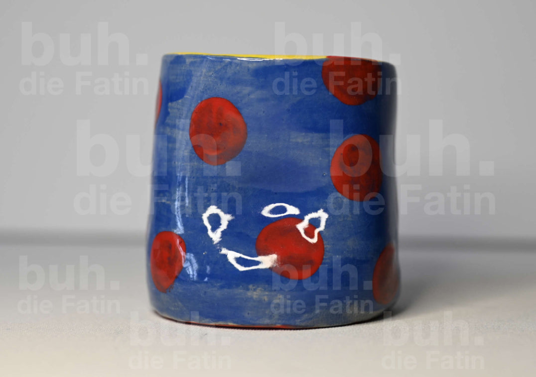 Seetasse - Becher mit Punkten - 300ml