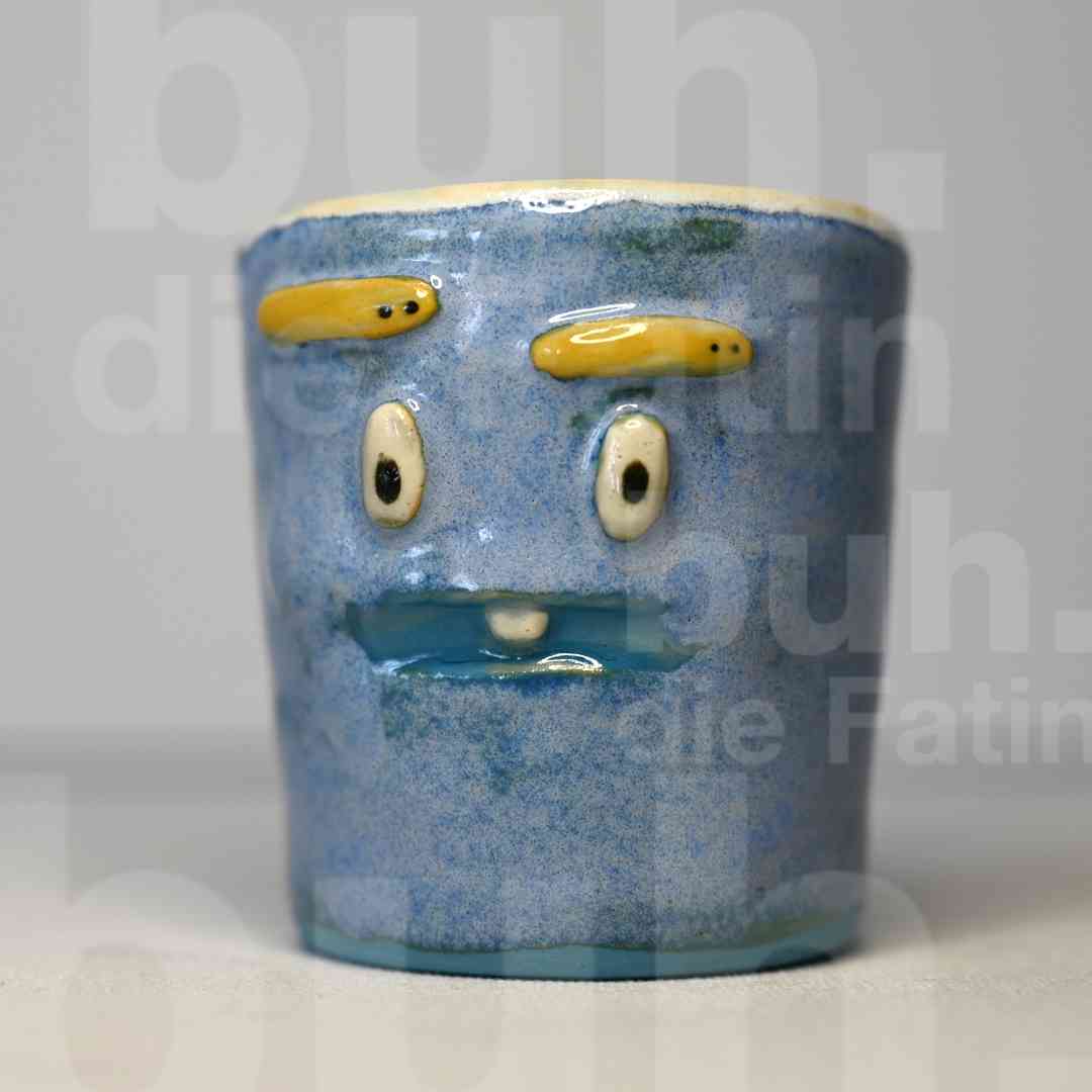 Monstertasse - handgefertigtes Unikat mit Charakter - 125 ml