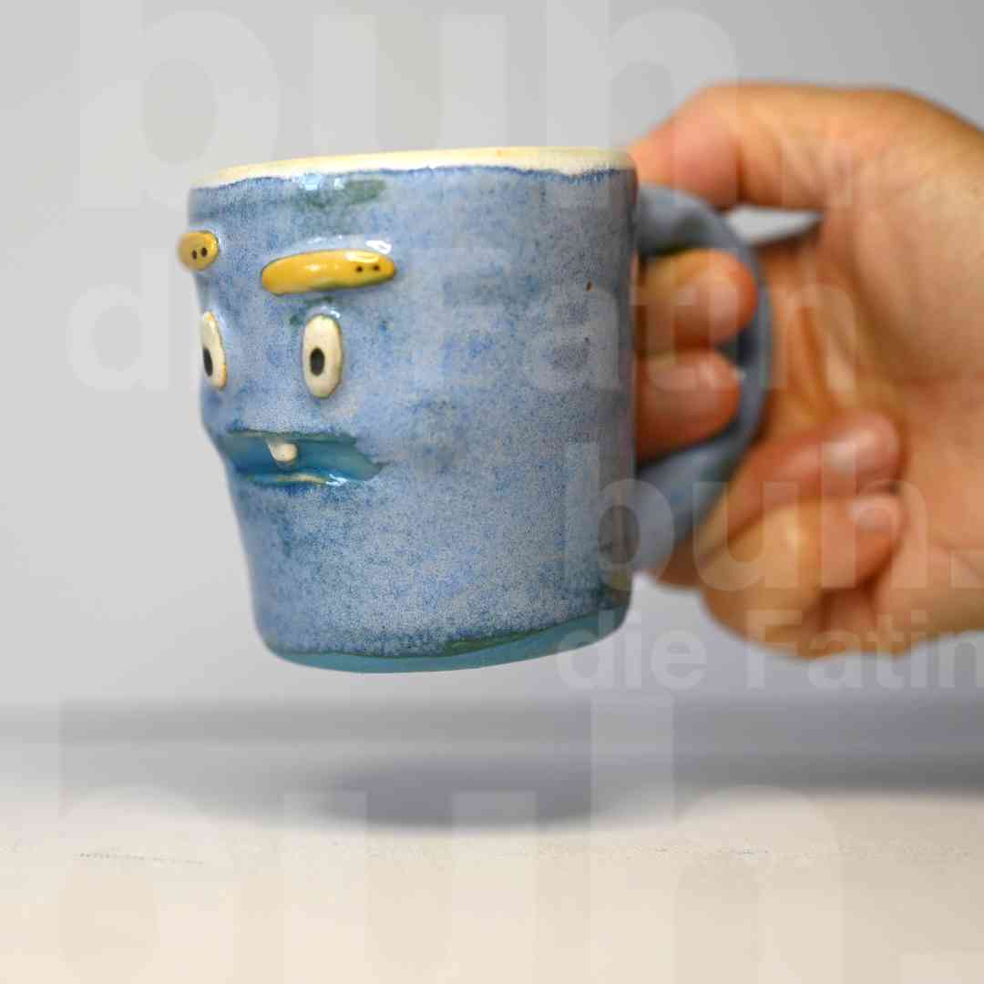 Monstertasse - handgefertigtes Unikat mit Charakter - 125 ml