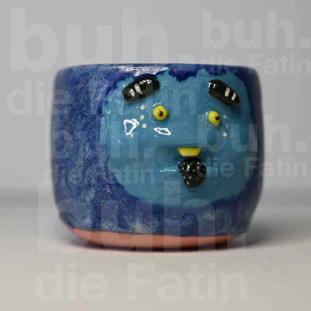 Charakter Monstertasse für Liebhaber - handgefertigtes Unikat mit Charakter - 150ml