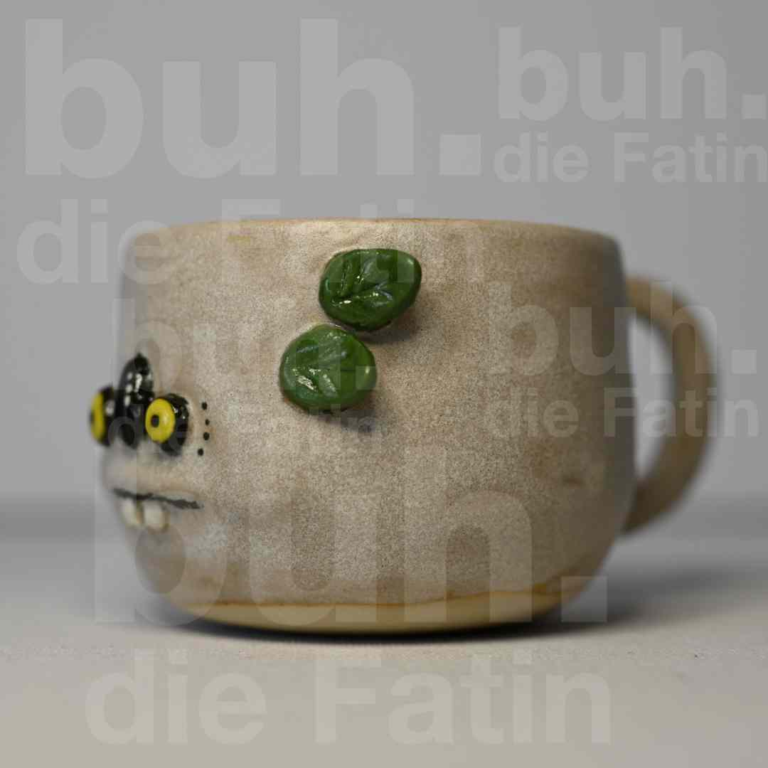 Charakter Monstertasse für Liebhaber - handgefertigtes Unikat mit Charakter - 170ml