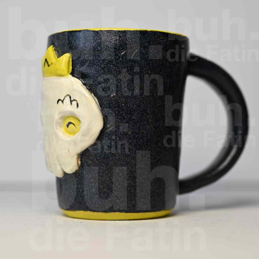 Charakter Monstertasse für Liebhaber - handgefertigtes Unikat mit Charakter - 225ml