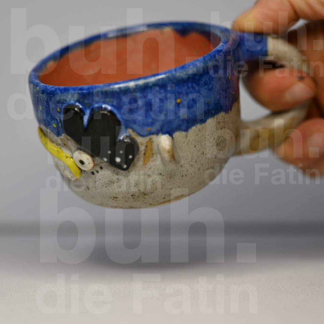 Charakter Monstertasse für Liebhaber - handgefertigtes Unikat mit Charakter