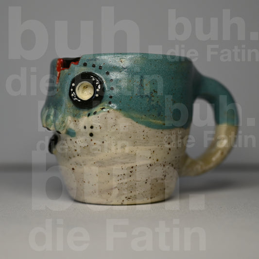 Charakter Monstertasse für Liebhaber - handgefertigtes Unikat mit Charakter