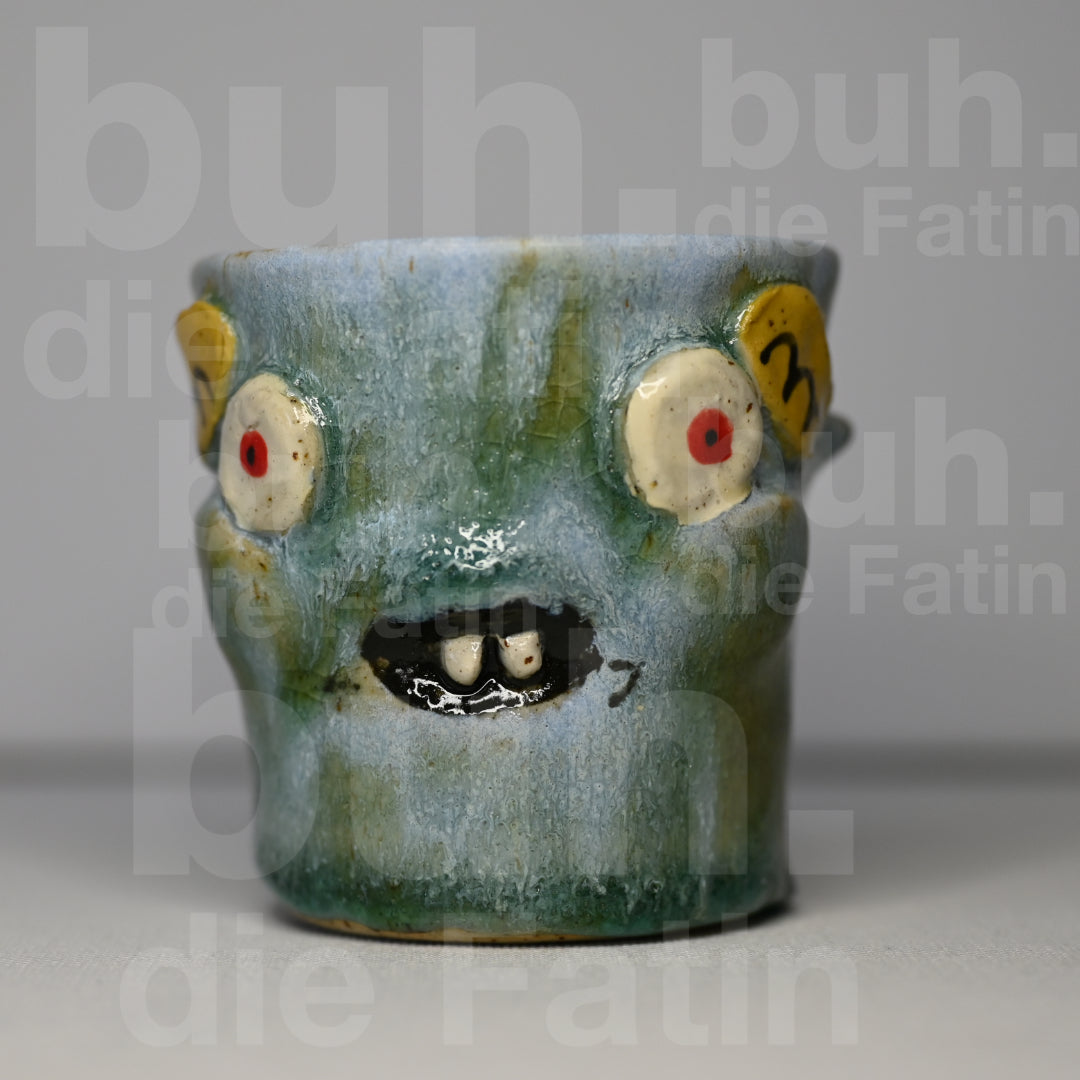 Charakter Monstertasse für Liebhaber - handgefertigtes Unikat mit Charakter