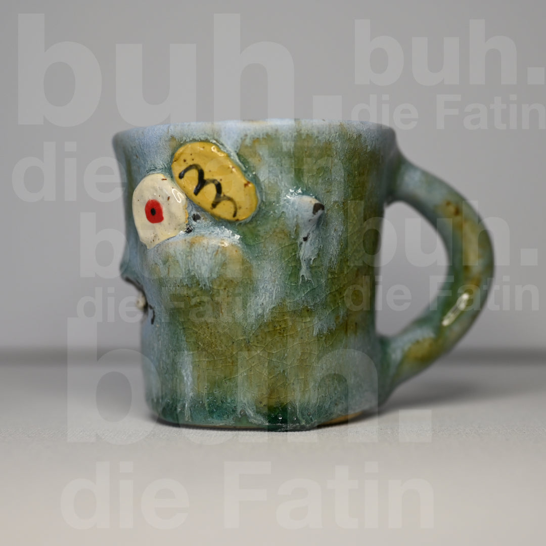 Charakter Monstertasse für Liebhaber - handgefertigtes Unikat mit Charakter