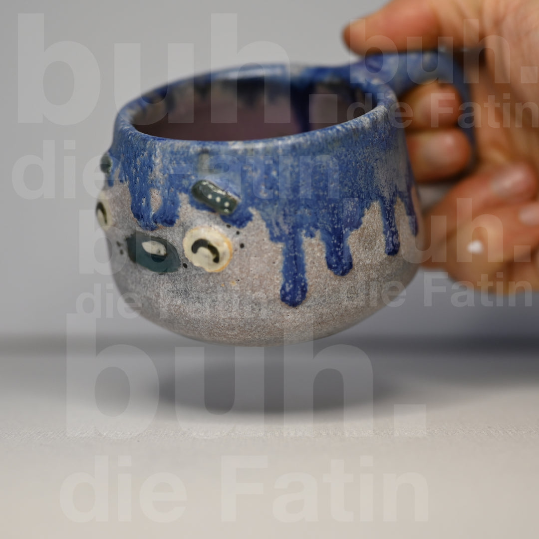 Charakter Monstertasse für Liebhaber - handgefertigtes Unikat