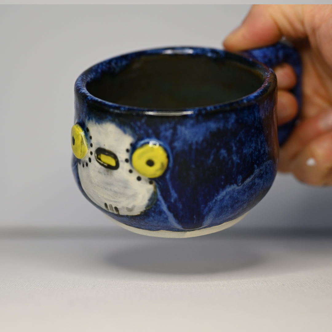 Charakter Monstertasse für Liebhaber - handgefertigtes Unikat