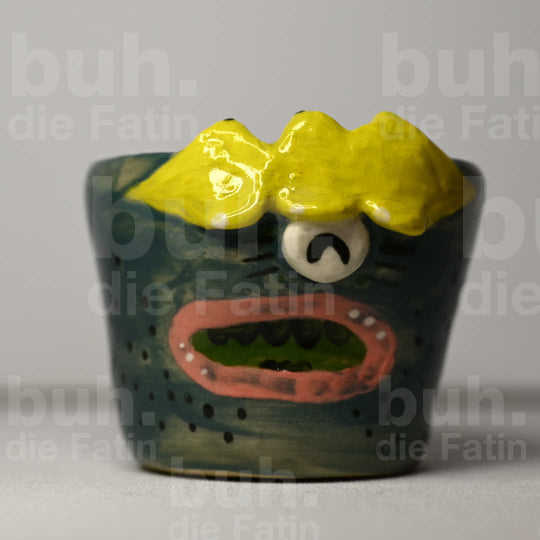 Monstertasse - handgefertigtes Unikat mit Charakter - 125ml