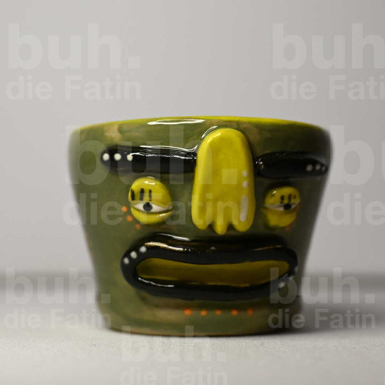 Monstertasse - handgefertigtes Unikat mit Charakter - 100ml