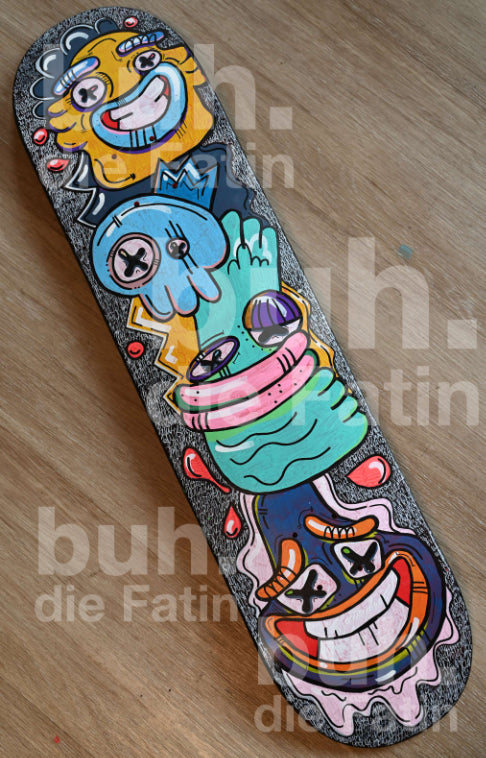 Backdrop Thoughts - Street Art fürs Wohnzimmer – oder die Halfpipe