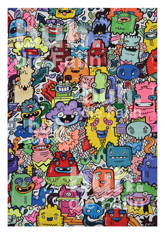 YoYoMama · Kunstdruck A3+