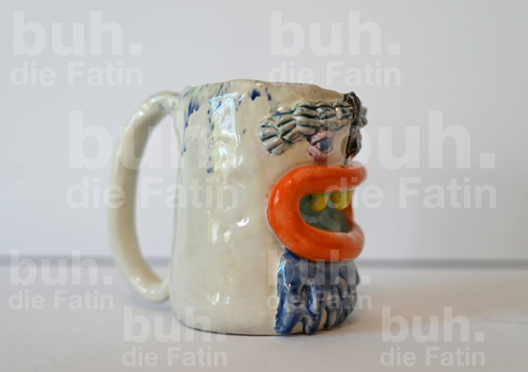 Monstertasse - handgefertigtes Unikat mit Charakter - 350ml