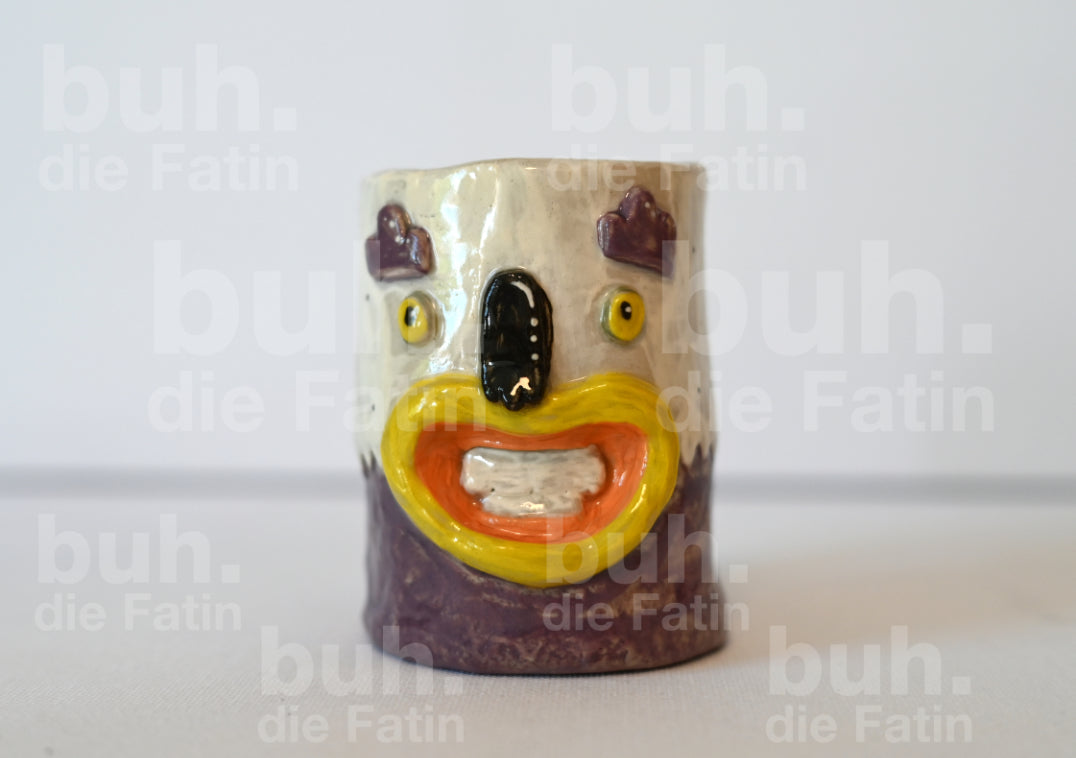 Monstertasse - handgefertigtes Unikat mit Charakter - 180 ml