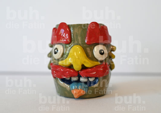Monstertasse - handgefertigtes Unikat mit Charakter - 270 ml