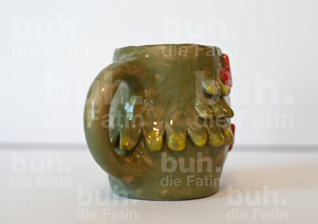 Monstertasse - handgefertigtes Unikat mit Charakter - 270 ml