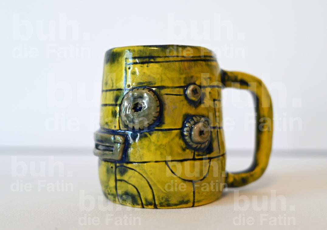 Monstertasse - handgefertigtes Unikat mit Charakter - 280 ml