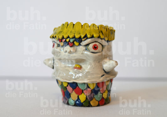 Monstertasse - handgefertigtes Unikat mit Charakter - 230 ml